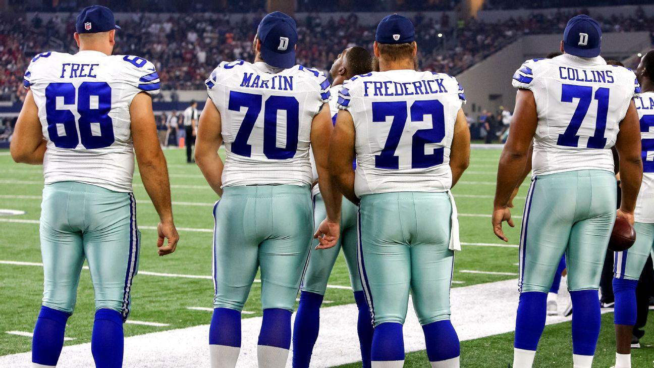 The Dallas Cowboys' offensive line is the NFL MVP, and it might not be  close - ESPN
