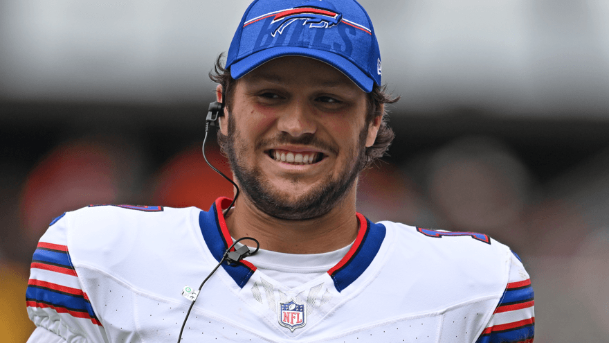Josh Allen: Buffalo Bills quarterback agrees contract extension worth up to  $330m (£255m). - BBC Sport