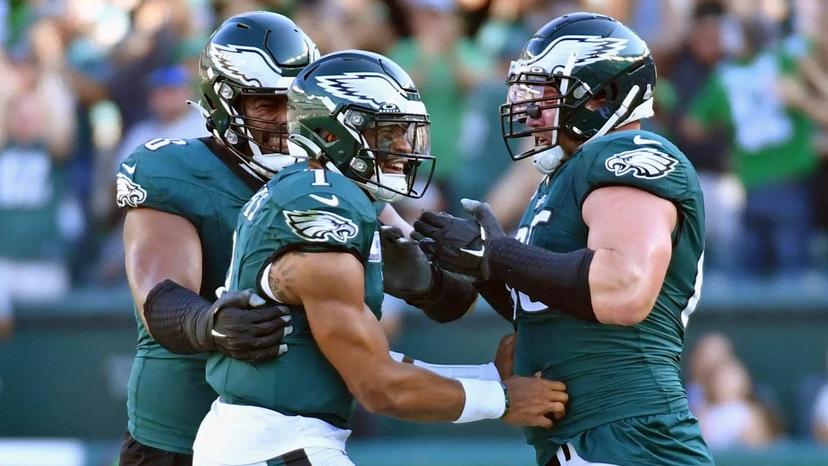 The “Golden Shield” Protecting Jalen Hurts: Lane Johnson – The Immortal Icon, Mailata – The Steel Giant, Eagles Strike Fear Into the NFL Once Again!