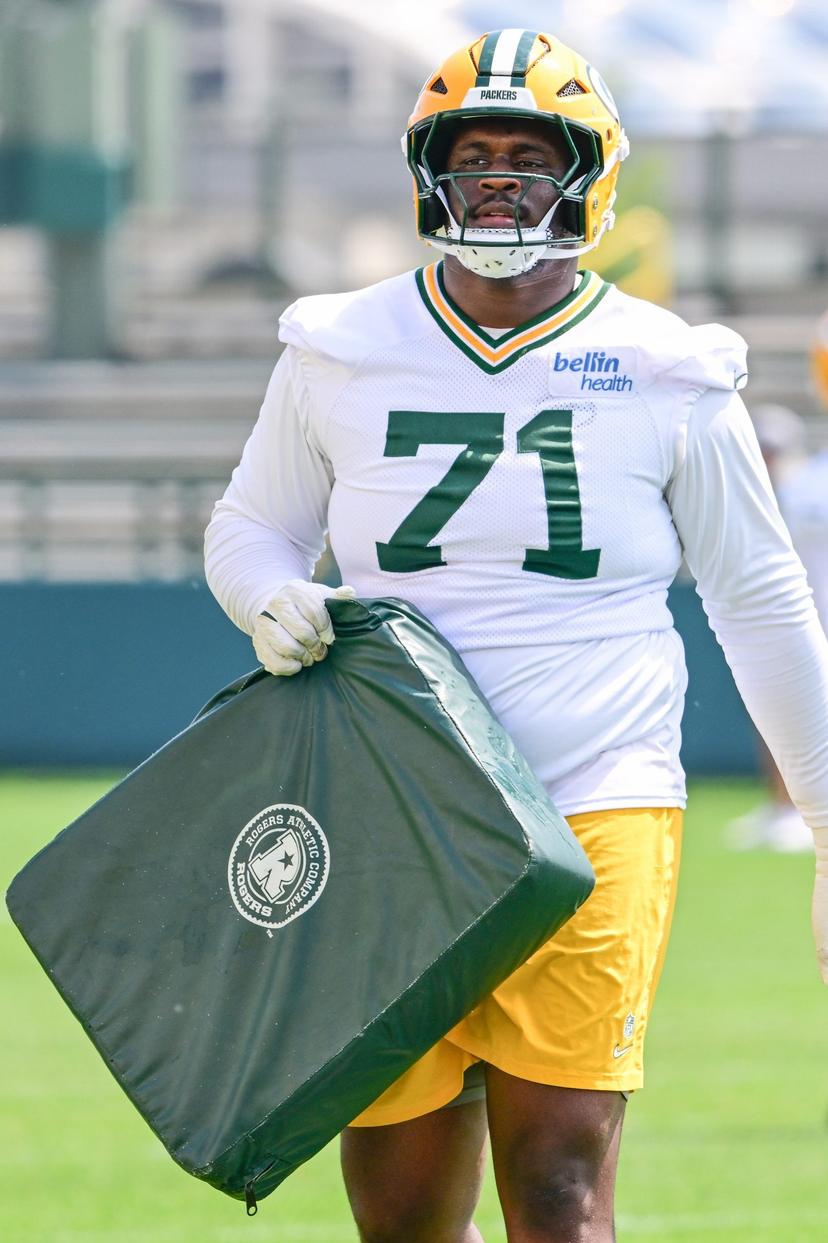Packers' Rookie Wins a Survival Battle, Poised to Fortify the Front and Protect Jordan Love