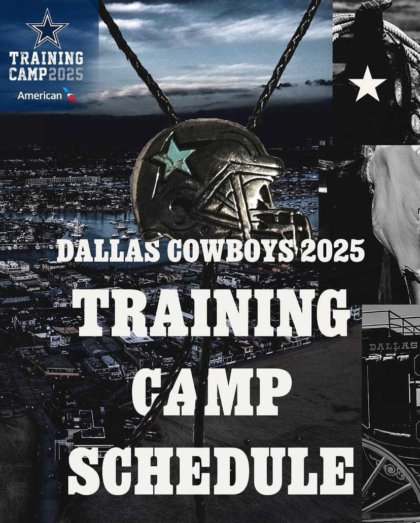 Dive Into The Full 2025 Dallas Cowboys Training Camp Schedule