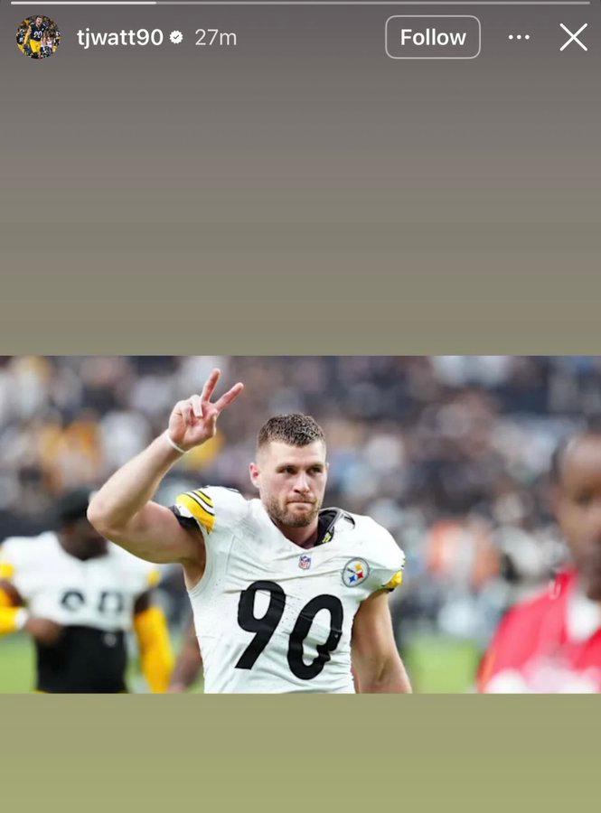 BREAKING: T.J. Watt Clears the Air on Viral Peace Sign, Inks Historic Deal with Steelers