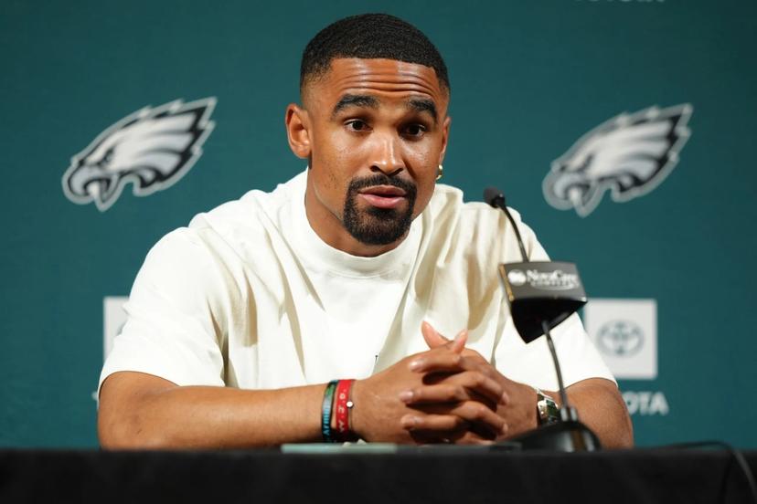 Jalen Hurts on Brady Statue: "I’m Not Chasing Statues — I’m Bleeding for Philly, Snap by Snap"