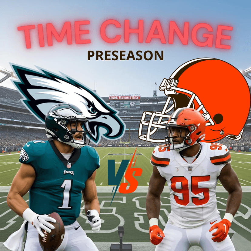 SCHEDULE UPDATE: How to watch Browns vs. Eagles in Week 2 preseason game: TV, live stream