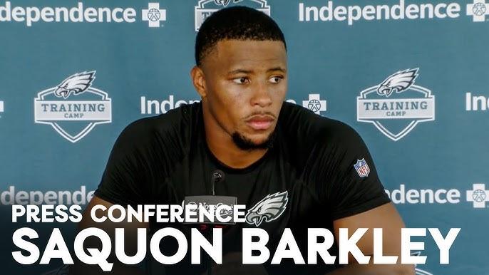 Saquon Barkley Blasts Eagles Rookie for Walking Out of Training Camp After Learning Later Pick Earns Bigger Contract