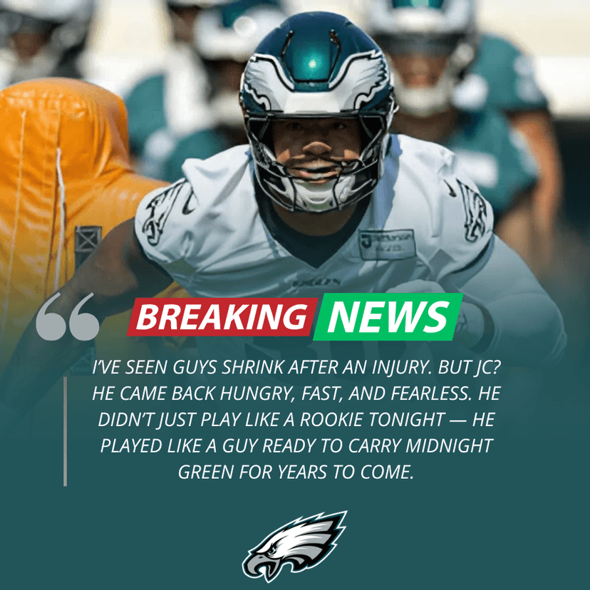 Eagles Rookie Shines in Preseason Game After Serious Shoulder Injury — Fans Say He Just Saved His NFL Dream