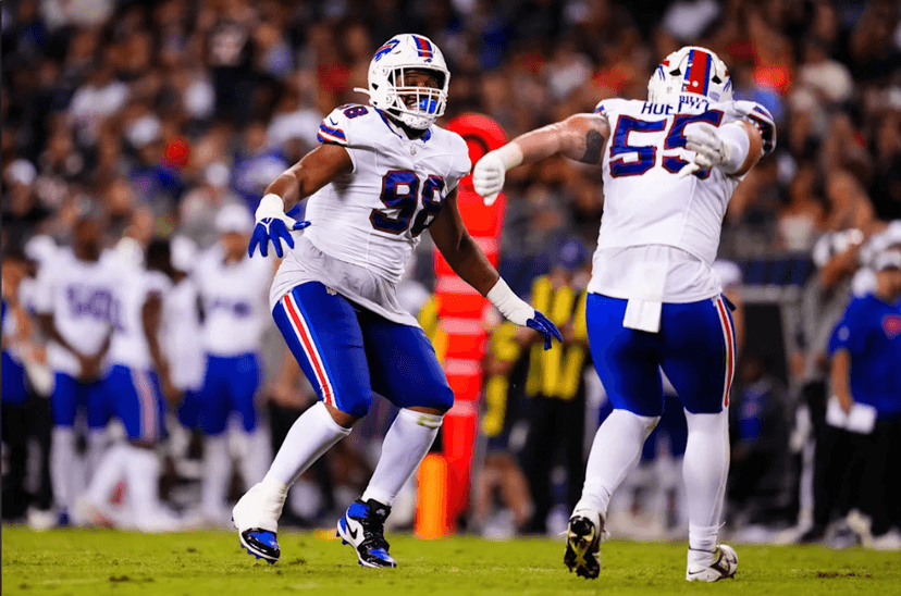 Bills DT Rookie Faces Backlash for On-Air Expletive After Injury in Loss