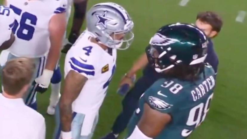 NFL Announces Double Discipline for Jalen Carter and Dak Prescott After Heated Eagles–Cowboys Clash