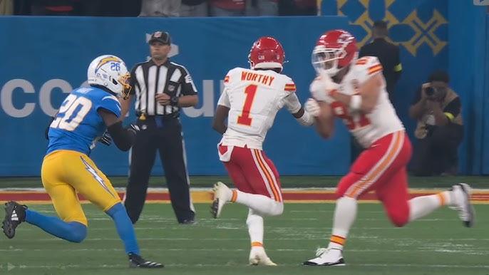 Travis Kelce’s Crushing Hit Sends Rookie Xavier Worthy Off the Field Early