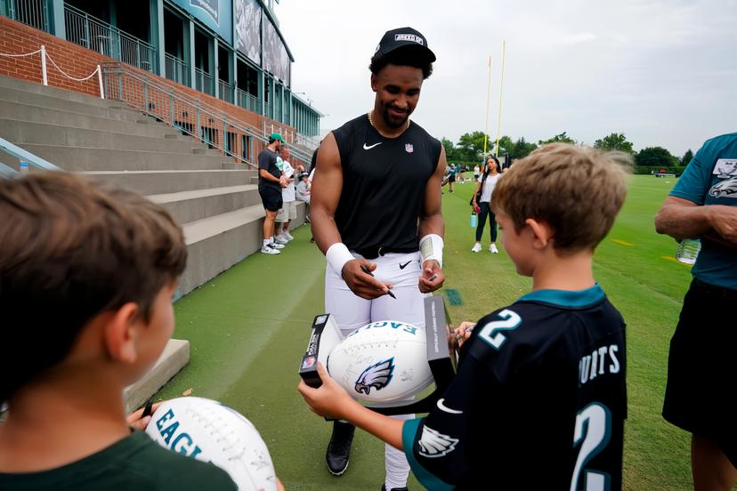 He Didn’t Post a Thing — But What Jalen Hurts Did for That Phillies Kid Says Everything