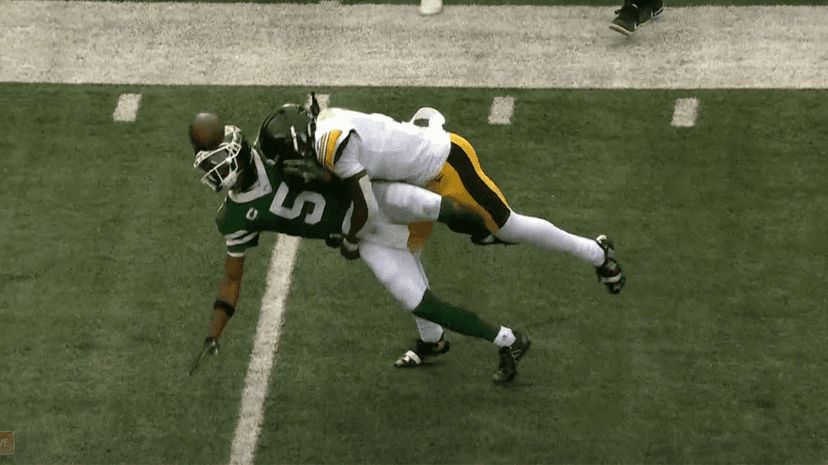 Steelers Cornerback Gets Revenge on Jets Young Star with Crushing HIT STICK After Heated First-Half Clash