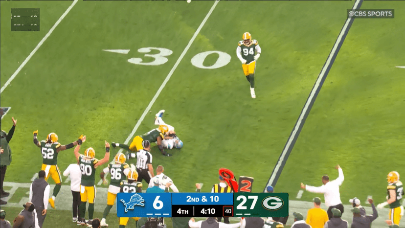 VIDEO: Micah Parsons Records His First Sack of the Season for the Green Bay Packers