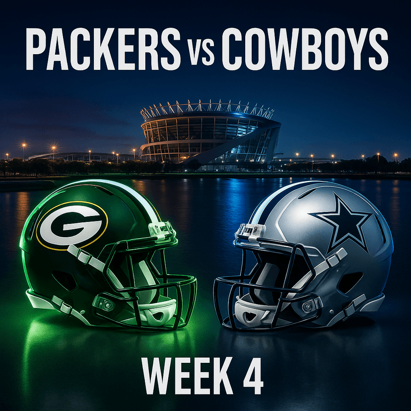 How to Watch the Green Bay Packers Face the Dallas Cowboys in Week 4