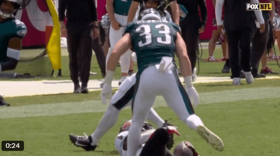 Eagles Impose Internal Fine on Cooper DeJean for Taunting Behavior in the Most Recent Game Against Buccaneers