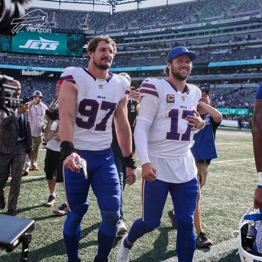 A Bills Fan Launches $250,000 Charity Fund Honoring Josh Allen and Bosa After Stellar Season Start