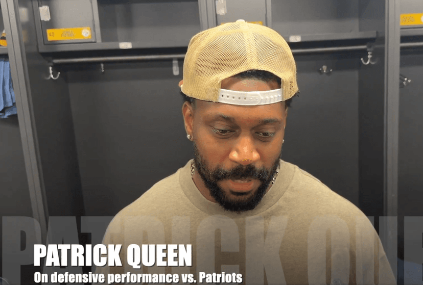 Patrick Queen Fumes, Curses in Steelers Locker Room Despite Win Over Patriots