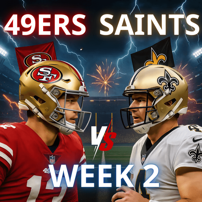 How to Watch 49ers vs. Saints in Week 2 (NFL Week 2)
