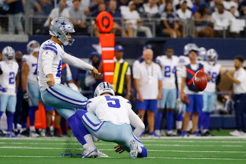 Cowboys Kicker Brandon Aubrey Drills 64-Yard Field Goal at Buzzer to Tie Giants 37-37, Enters NFL's Top 3 Longest Kicks Ever