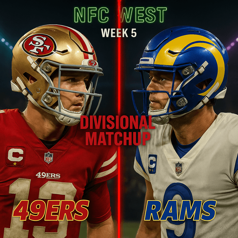 How to Watch NFC West Divisional Matchup: 49ers vs. Rams – Time, TV Schedule, Live Stream