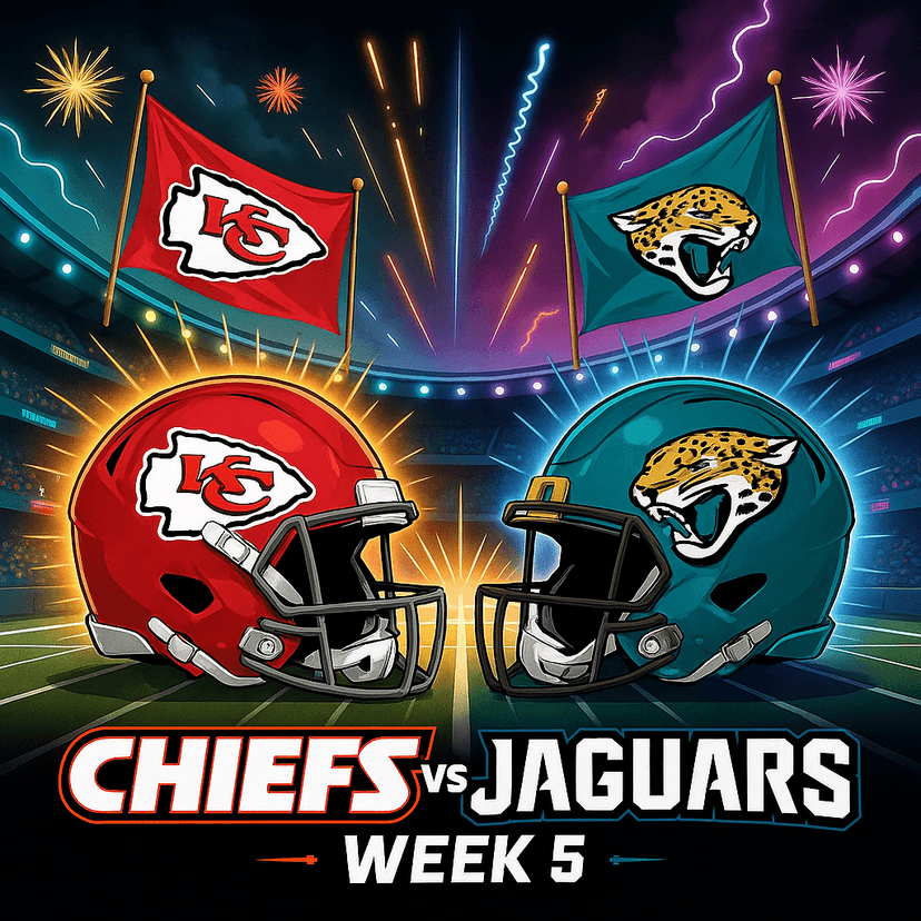 How to Watch Chiefs vs. Jaguars in Week 5: TV, Streaming, Kickoff Info