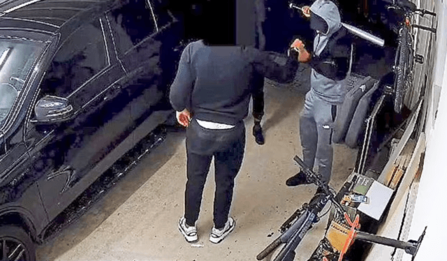 Robber Breaks Into Wrong House - Chiefs Giant Drops Him Like It’s Game Day