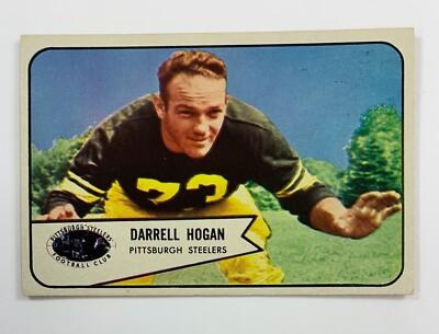 1954 Bowman Football #37 Darrell Hogan (Steelers) 121E | eBay Australia