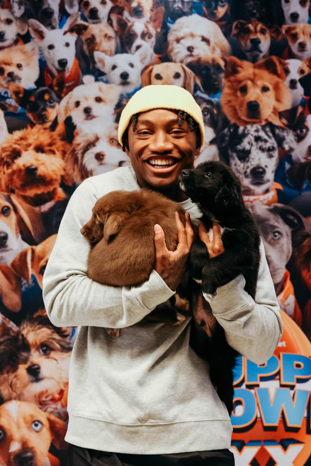Puppy Bowl Prep with Zay Flowers and Patrick Queen | NFLPA