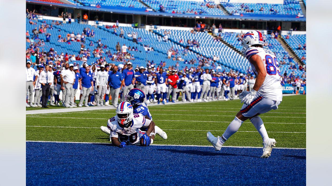 Buffalo Bills vs New York Giants, Preseason Week 1, August 09, 2025 at Highmark Stadium.