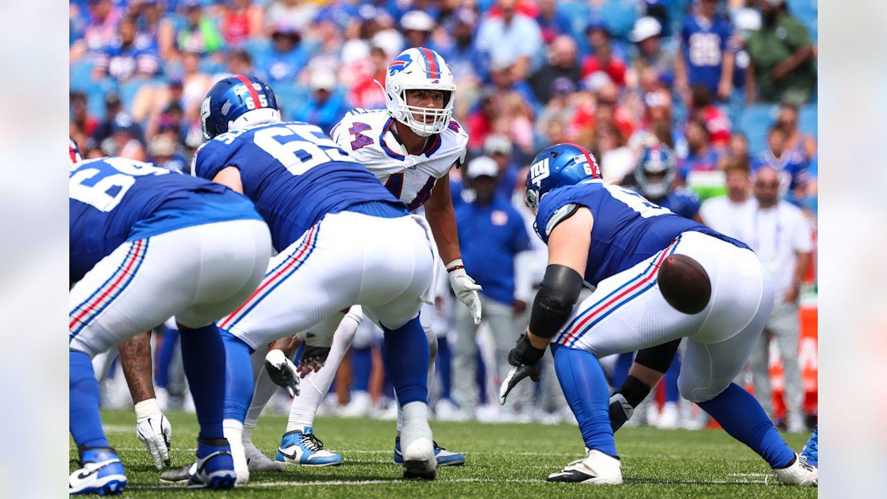 Buffalo Bills vs New York Giants, Preseason Week 1, August 09, 2025 at Highmark Stadium.