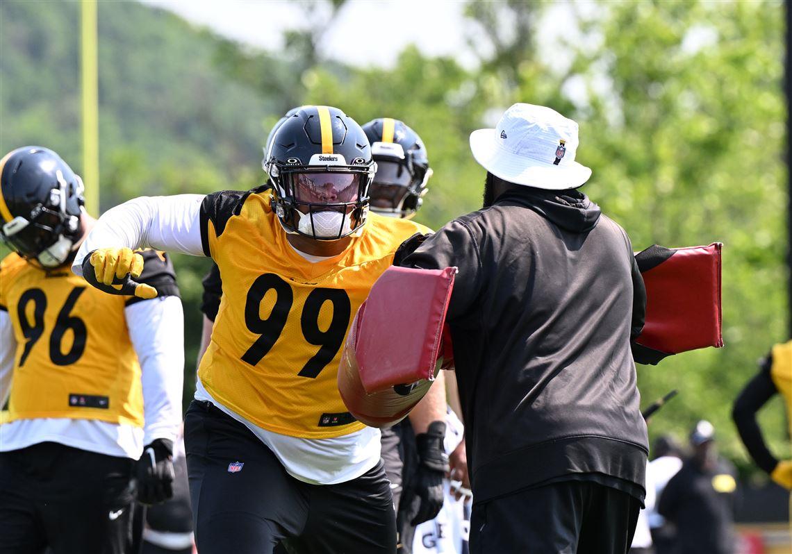 Derrick Harmon already anointed a Steelers starter — but he's not taking  anything for granted | Pittsburgh Post-Gazette