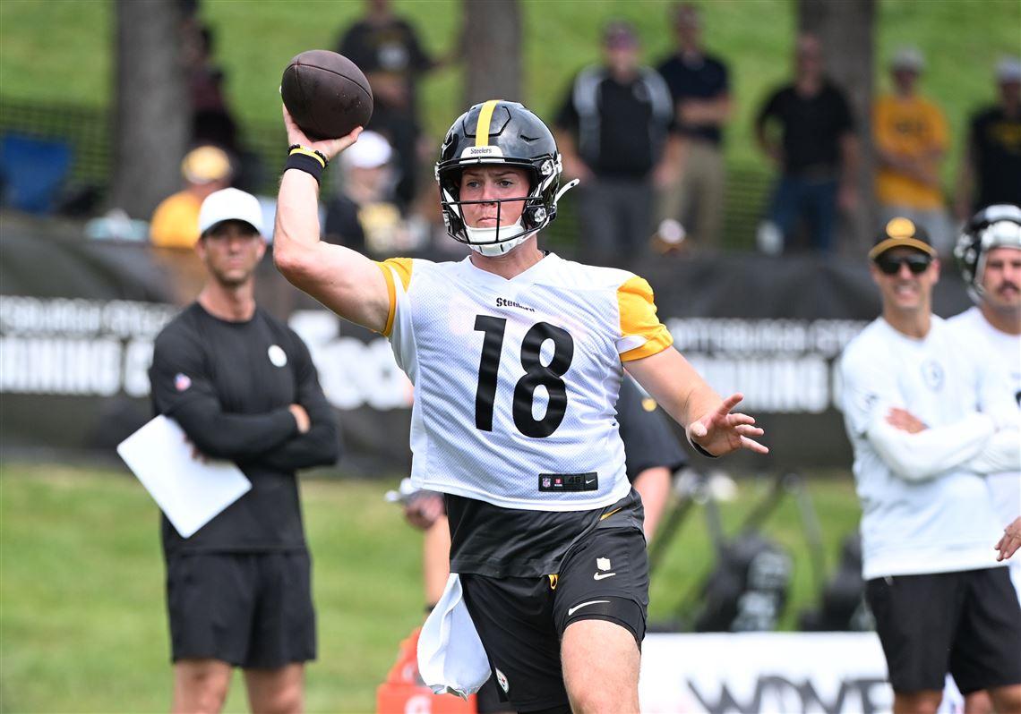 Steelers rookie QB Will Howard leaves Tuesday's practice with hand injury | Pittsburgh Post-Gazette