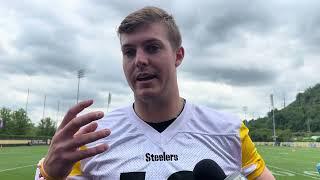 Will Howard on first week of Steelers OTAs - YouTube