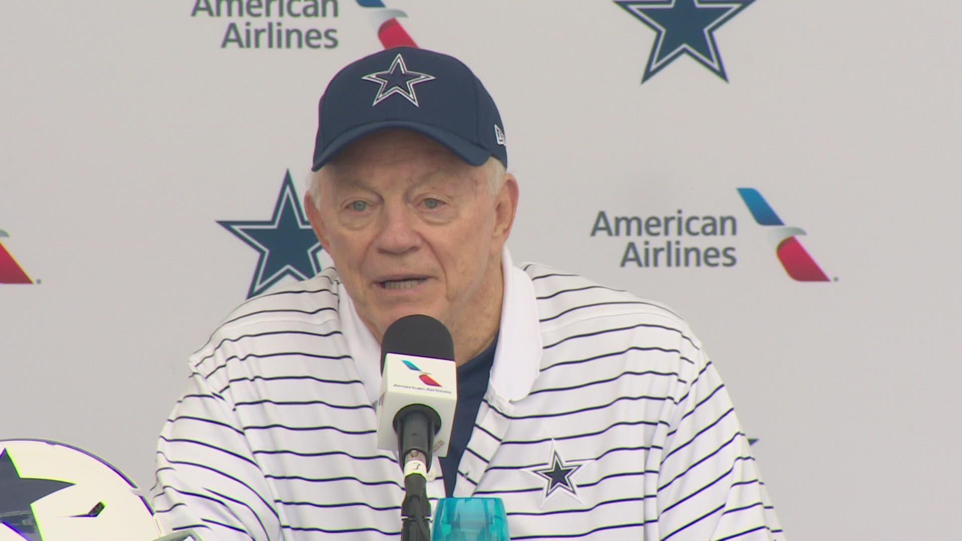 Jerry Jones' unrelenting optimism: This is the Cowboys' year? OK. | wfaa.com