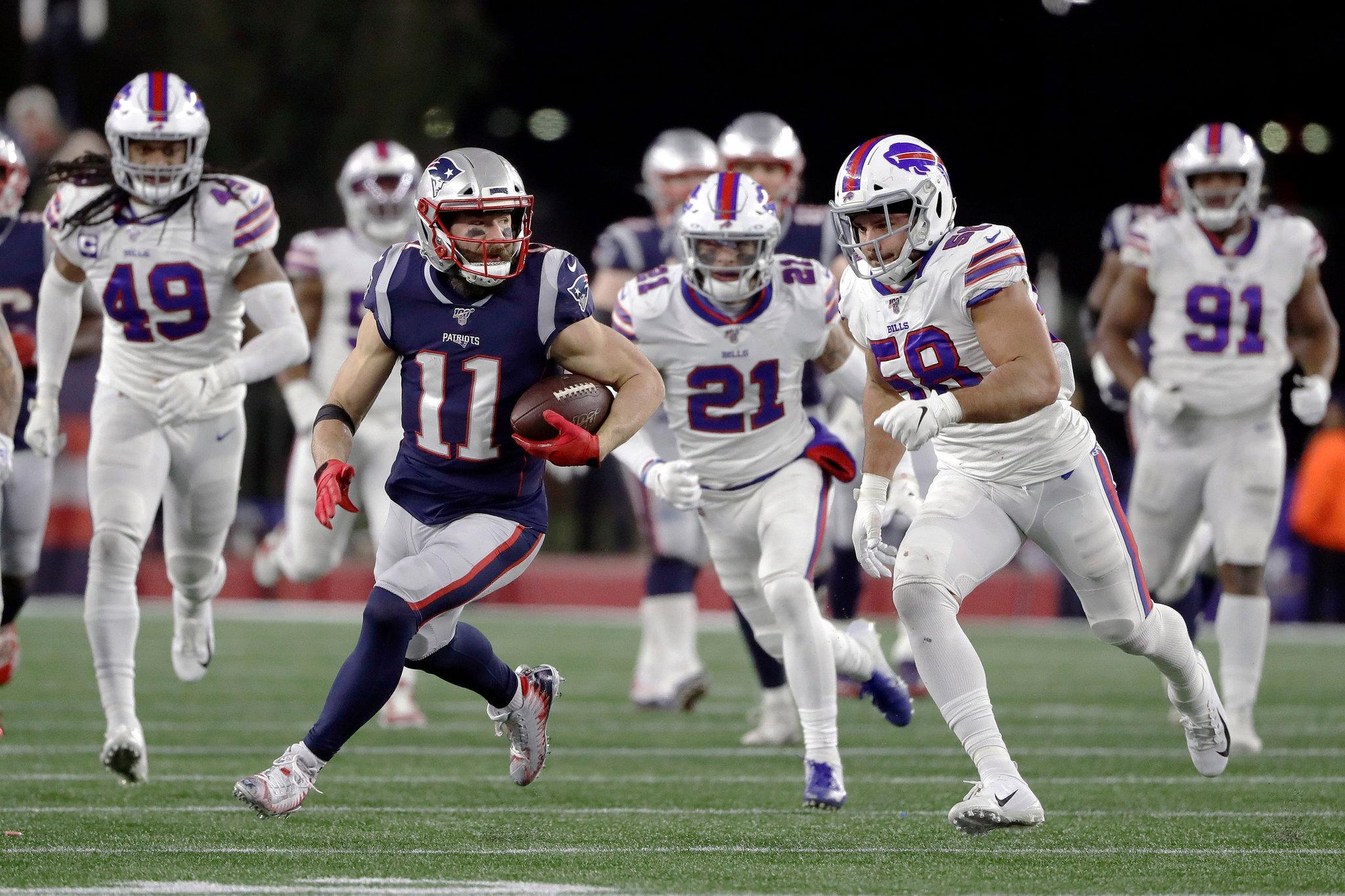 The Patriots Beat the Bills (Again) Behind Julian Edelman - The New York Times