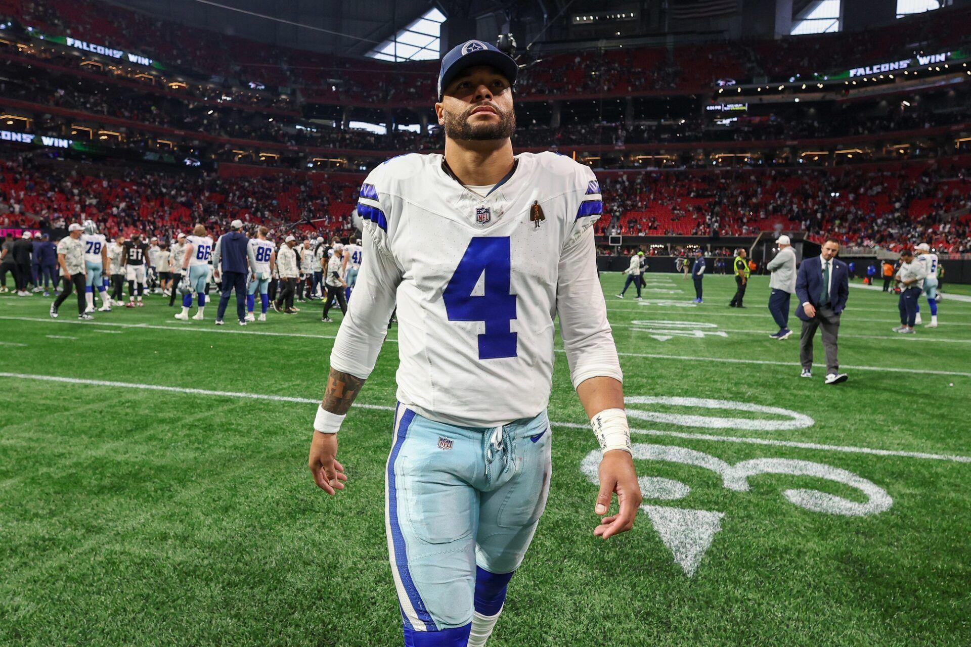 What a Joke' -- Fans Take Issue With Dak Prescott's Ranking on NFL Top 100 After Cowboys QB's Injury-Ridden Season