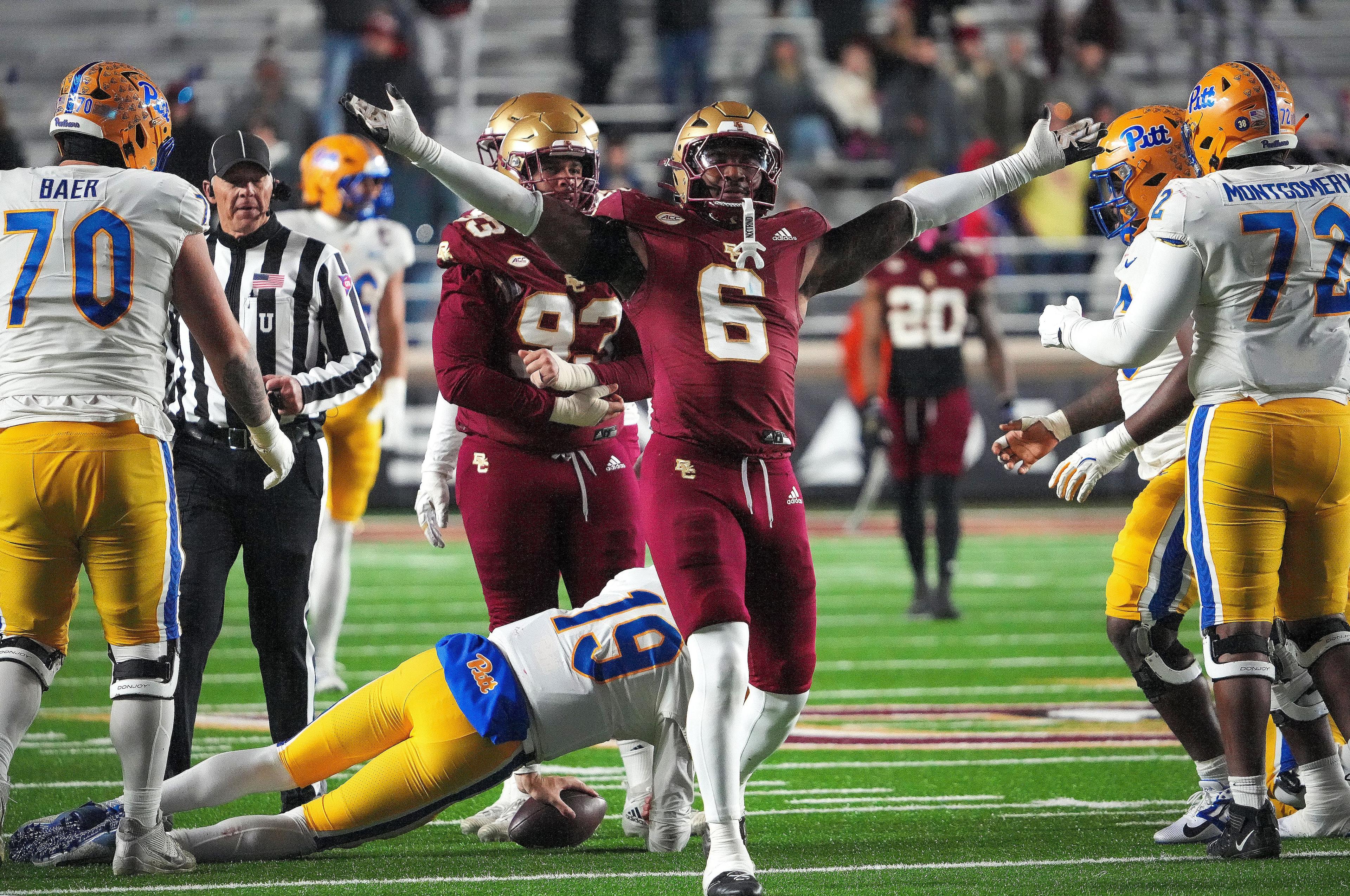 Boston College's Donovan Ezeiruaku ready for the NFL